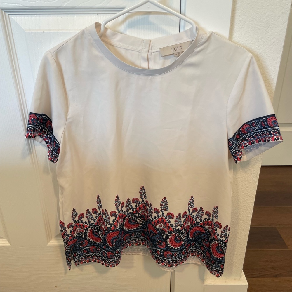Loft work blouse